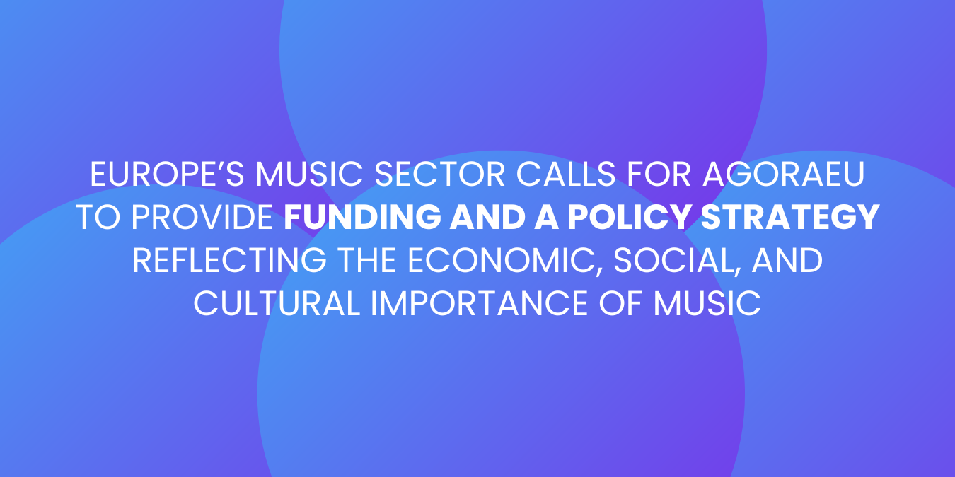 EMEE joins European call for a stronger music policy within AgoraEU